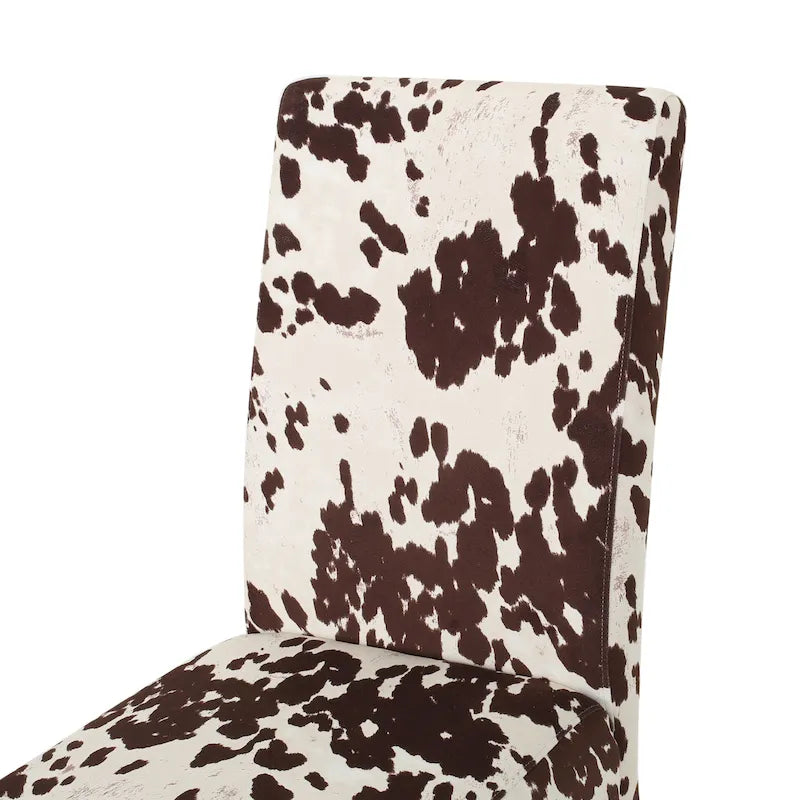 Chaises de salle à manger tapissées à motifs Pertica (lot de 4) par Christopher Knight Home
