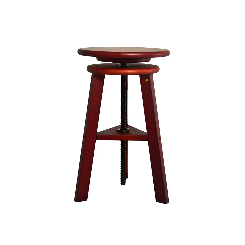 Tabourets de bar modernes en bois avec pivot de comptoir