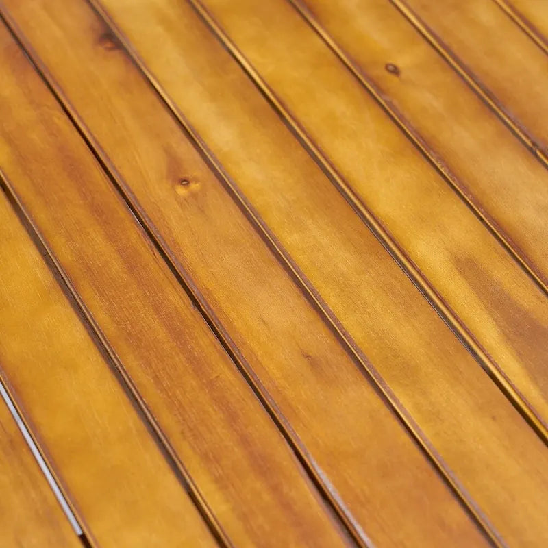 Ensemble de salle à manger Biella de 5 pièces en bois et osier par Christopher Knight Home