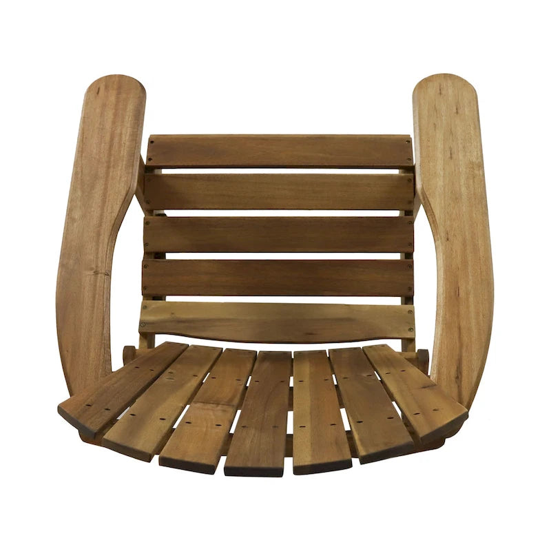 Ensemble 5 pièces de chaises Adirondack avec brasero Marrion par Christopher Knight Home