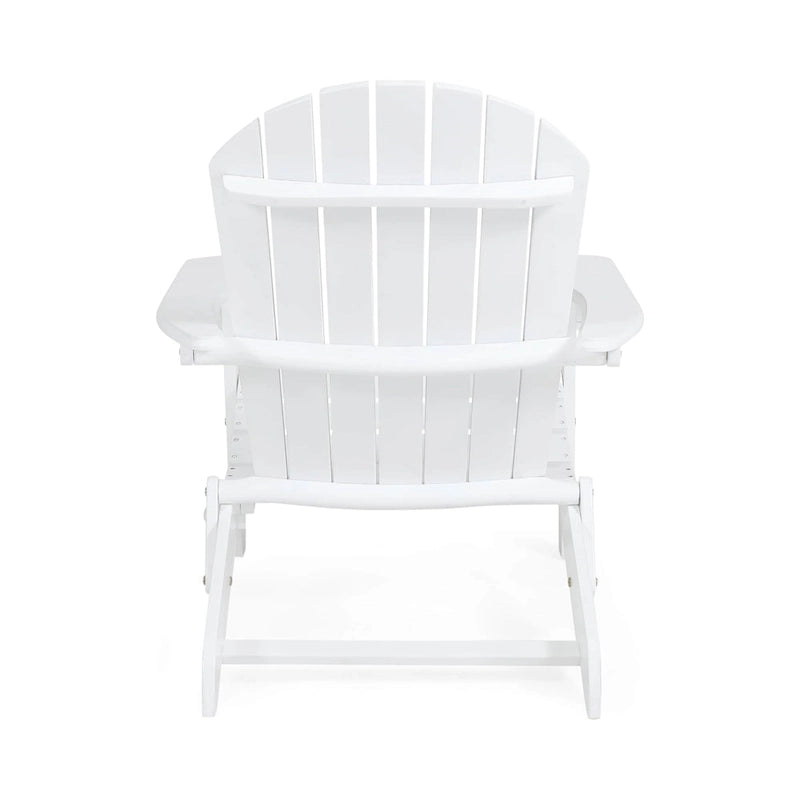 Ensemble 5 pièces de chaises Adirondack avec brasero Marrion par Christopher Knight Home