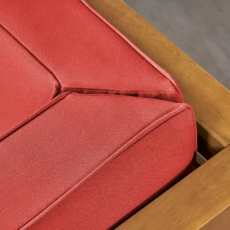 Canapé d'angle d'extérieur 7 places en bois d'acacia Oana par Christopher Knight Home
