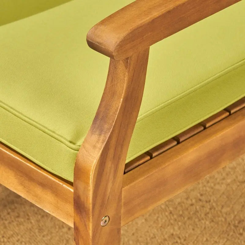Ensemble de salle à manger d'extérieur 7 pièces en bois d'acacia Pines par Christopher Knight Home