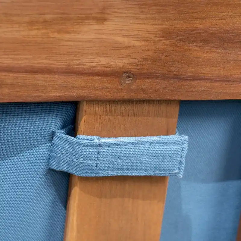 Canapé d'angle d'extérieur 9 places en bois d'acacia Grenada par Christopher Knight Home