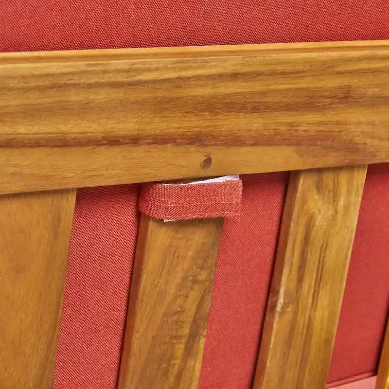 Canapé d'angle d'extérieur 9 places en bois d'acacia Grenada par Christopher Knight Home