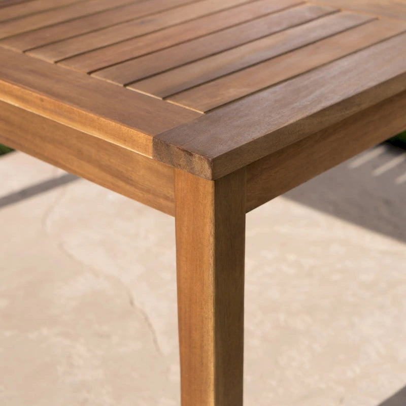 Ensemble de conversation extérieur 7 pièces en bois d'acacia Perla par Christopher Knight Home