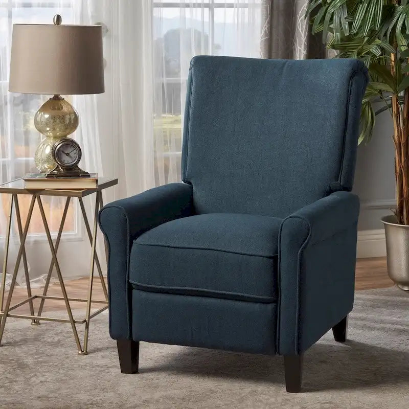 Fauteuil inclinable en tissu traditionnel