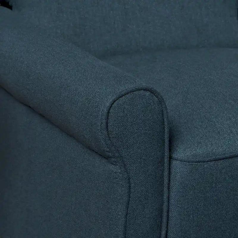 Fauteuil inclinable en tissu traditionnel