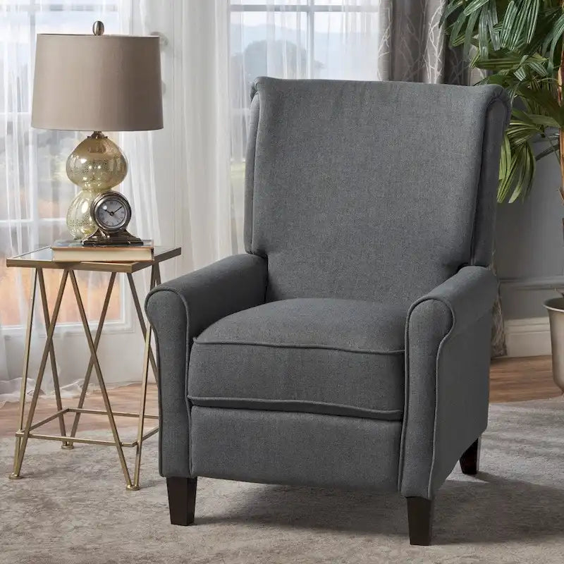 Fauteuil inclinable en tissu traditionnel