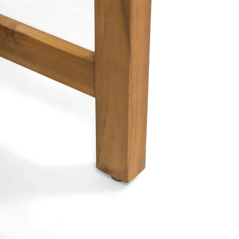 Ensemble de salle à manger d'extérieur 8 places en bois d'acacia Edgewood avec table extensible par Christopher Knight Home