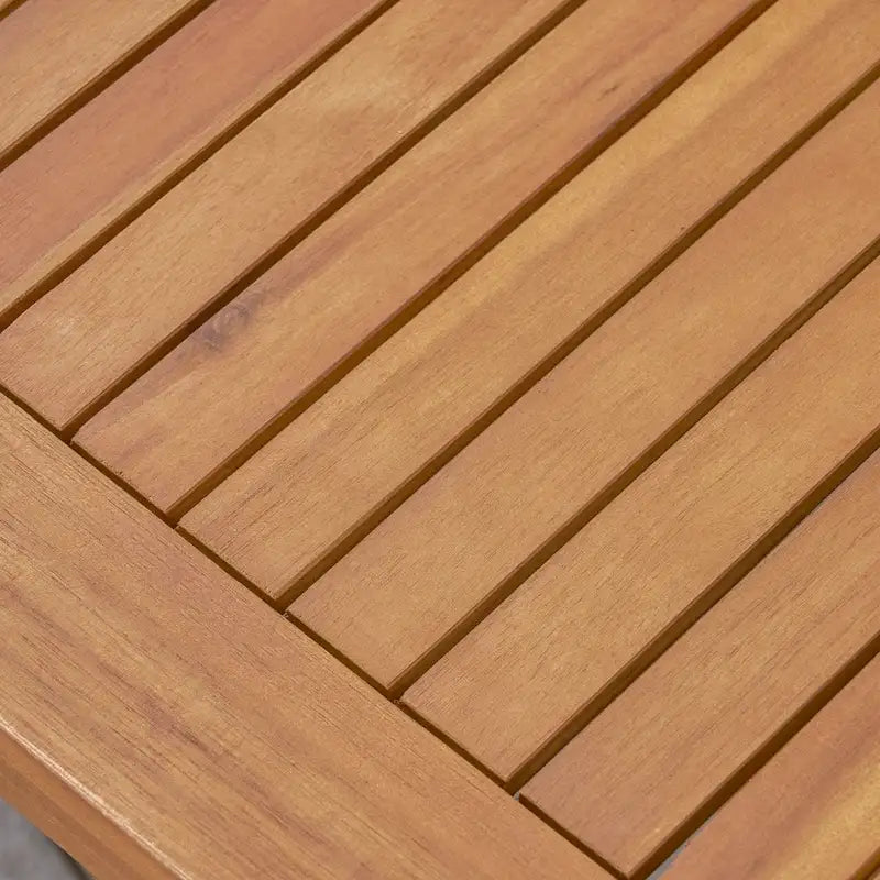 Ensemble de conversation en acacia 5 pièces Carolina Outdoor de Christopher Knight Home