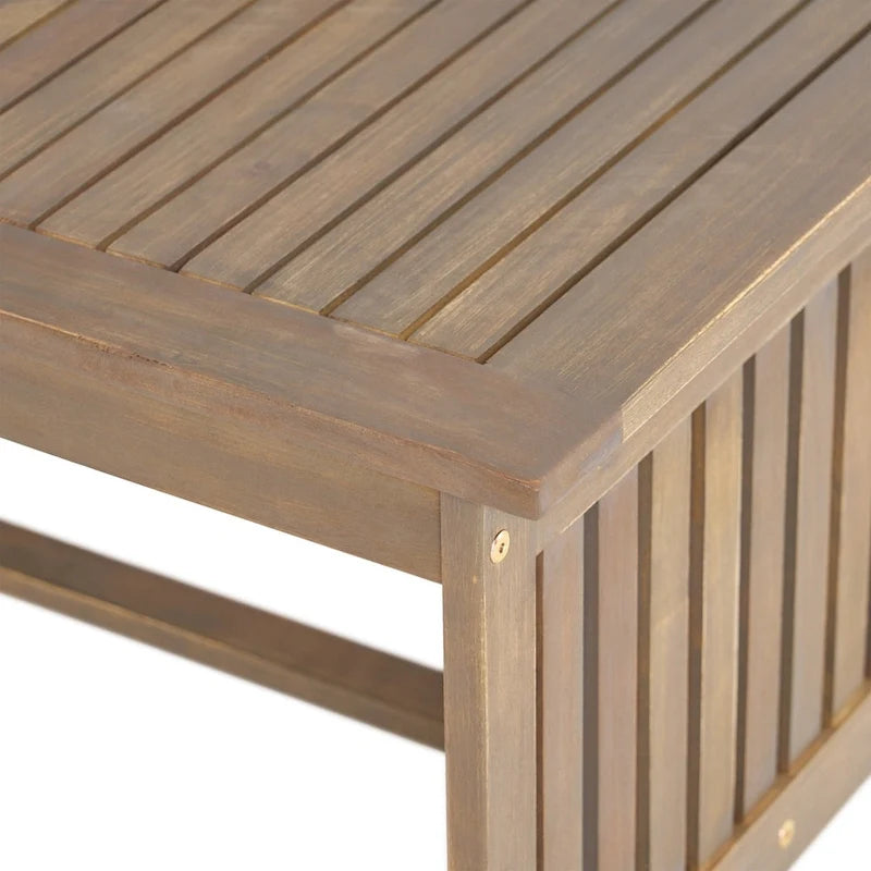 Ensemble de conversation en acacia 5 pièces Carolina Outdoor de Christopher Knight Home