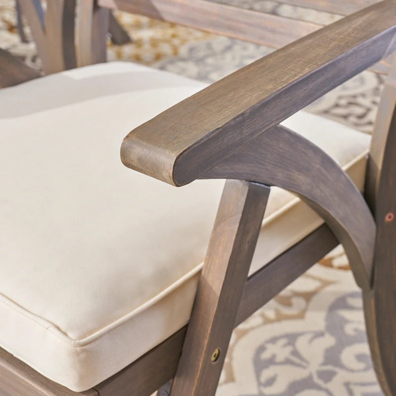 Ensemble de salle à manger 7 pièces en bois d'acacia Hermosa de Christopher Knight Home