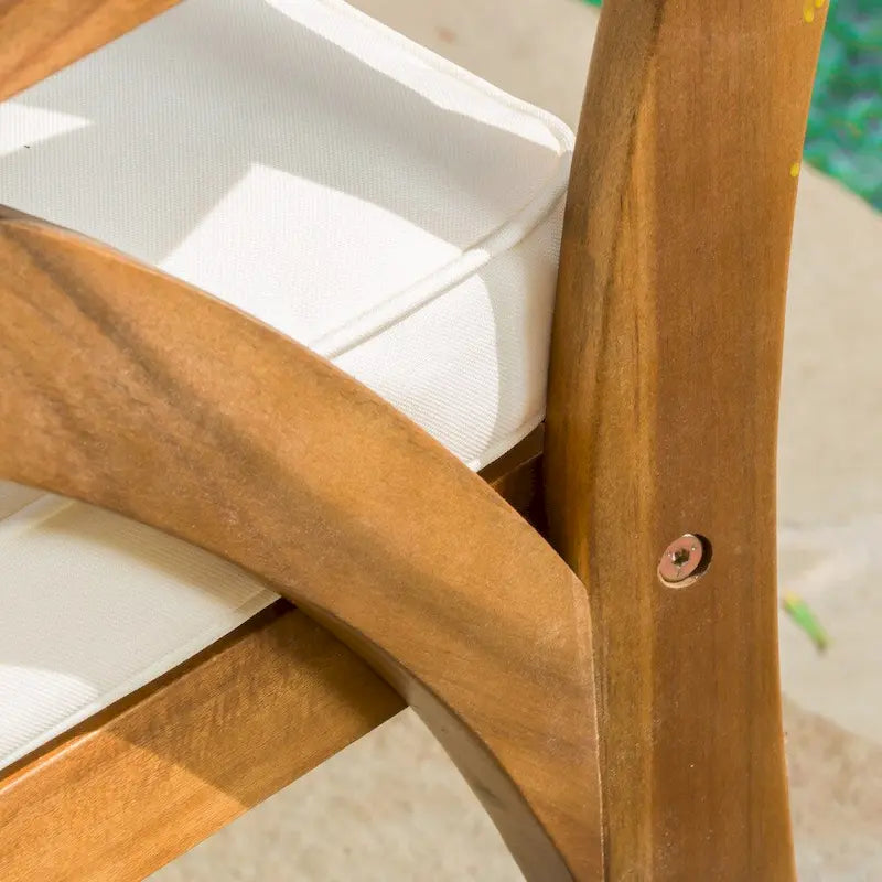 Ensemble de salle à manger 7 pièces en bois d'acacia Hermosa de Christopher Knight Home
