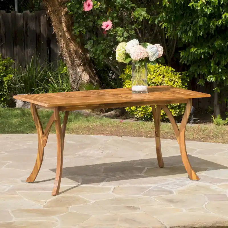 Ensemble de salle à manger 7 pièces en bois d'acacia Hermosa de Christopher Knight Home