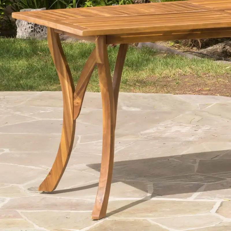 Ensemble de salle à manger 7 pièces en bois d'acacia Hermosa de Christopher Knight Home