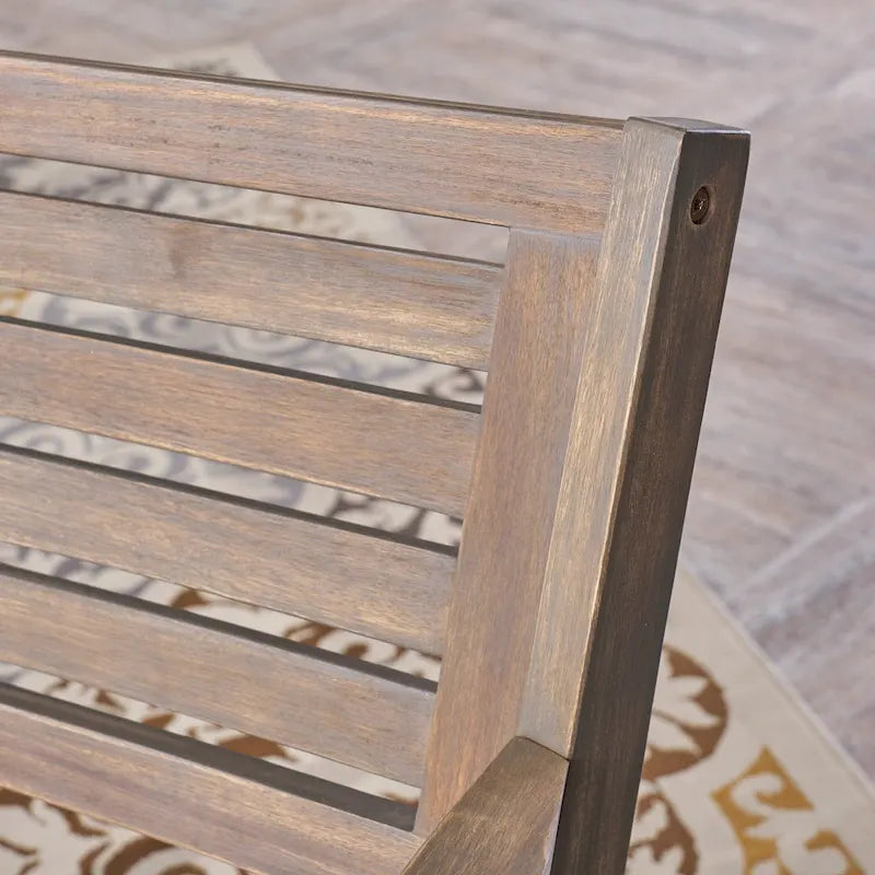 Ensemble de salle à manger 7 pièces en bois d'acacia Hermosa de Christopher Knight Home