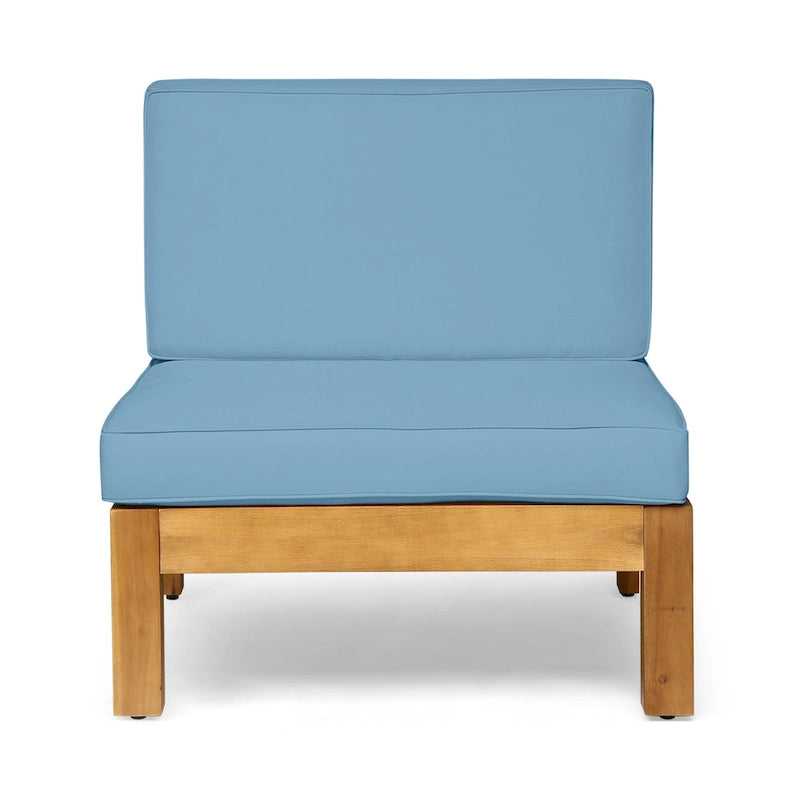 Ensemble de canapé d'angle Brava en bois d'acacia par Christopher Knight Home