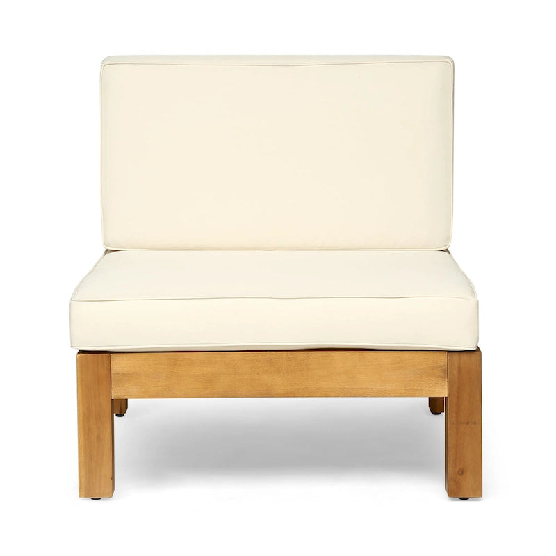 Ensemble de canapé d'angle Brava en bois d'acacia par Christopher Knight Home
