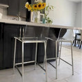 Tabouret Fantôme en Acrylique Design Lucite (Lot de Deux)