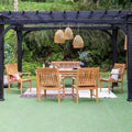 Ensemble repas d'extérieur 6 pièces en teck Ventura Cambridge Casual