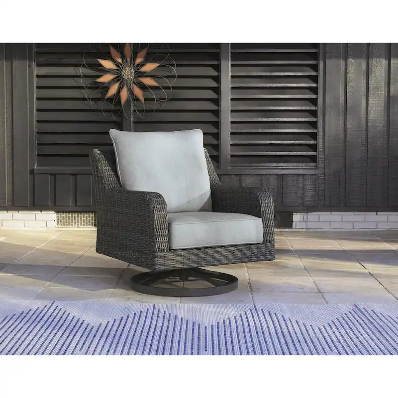 Fauteuil de jardin pivotant Elite Park – 32,25 L x 34 P x 33 H