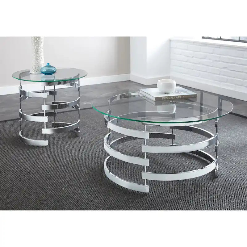 Table d'appoint ronde Steve Silver Bardeen