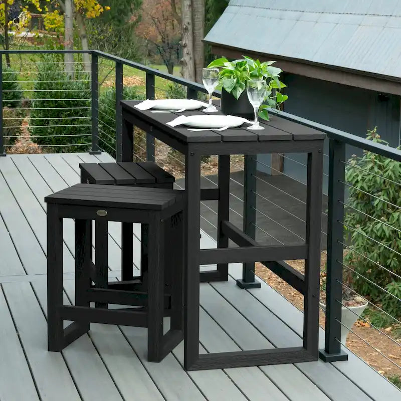 Ensemble de balcon de salle à manger à hauteur de comptoir Monroe Modern HIGHWOOD