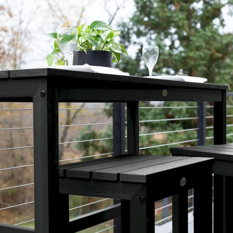 Ensemble de balcon de salle à manger à hauteur de comptoir Monroe Modern HIGHWOOD