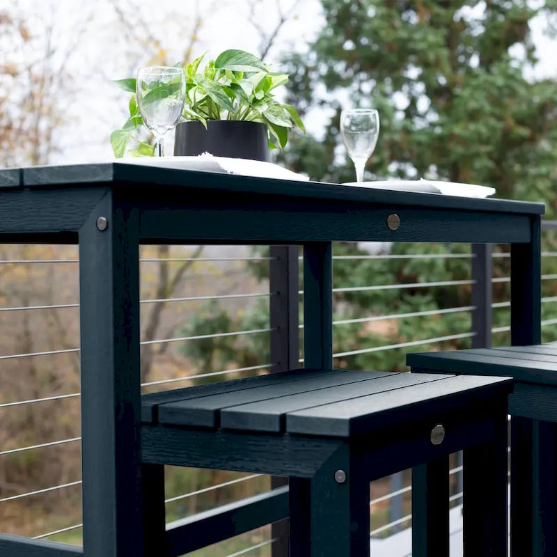 Ensemble de balcon de salle à manger à hauteur de comptoir Monroe Modern HIGHWOOD
