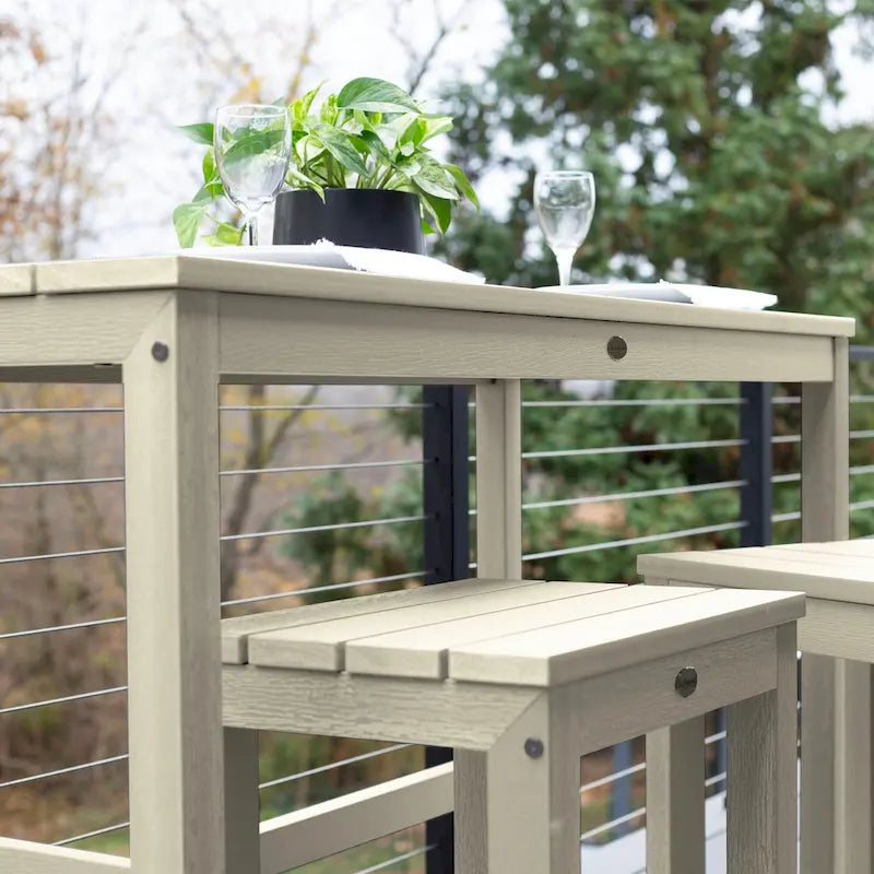 Ensemble de balcon de salle à manger à hauteur de comptoir Monroe Modern HIGHWOOD