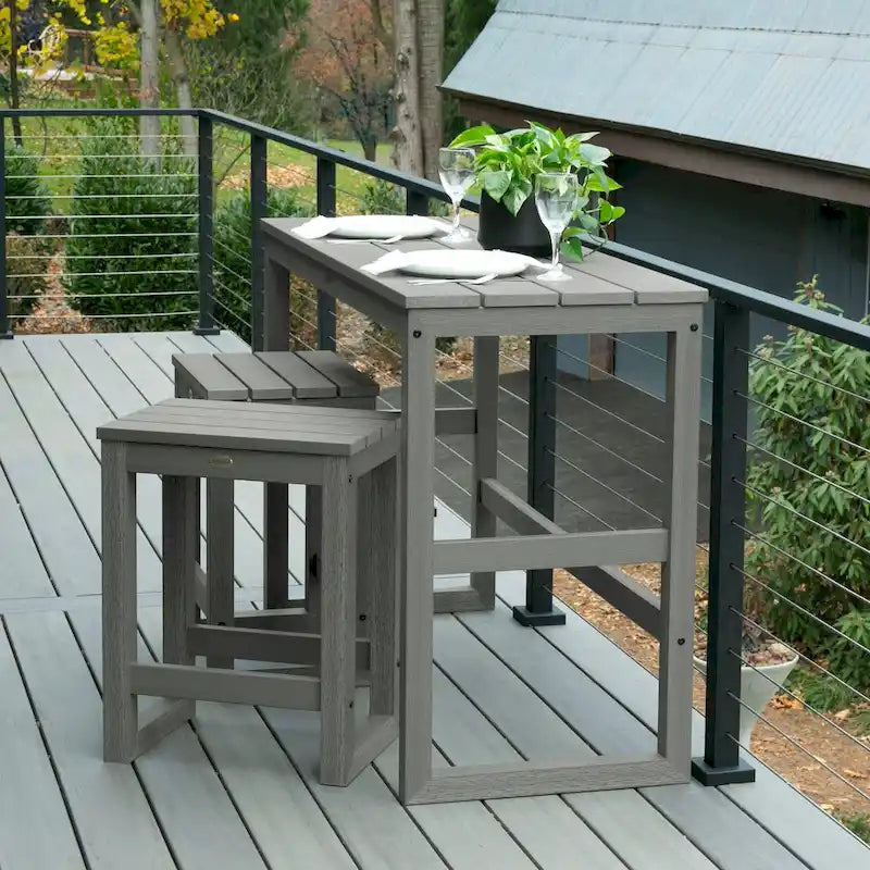 Ensemble de balcon de salle à manger à hauteur de comptoir Monroe Modern HIGHWOOD