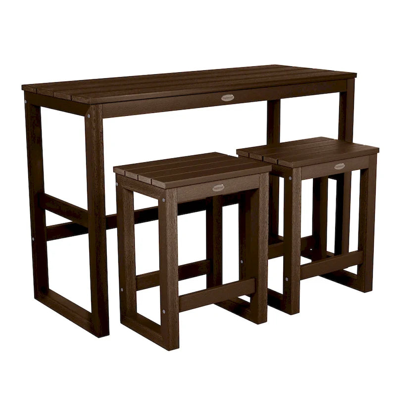 Ensemble de balcon de salle à manger à hauteur de comptoir Monroe Modern HIGHWOOD
