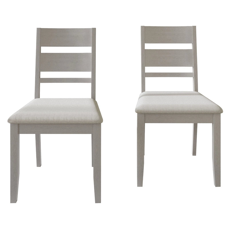 Chaises de salle à manger élégantes en bois (Lot de 2)