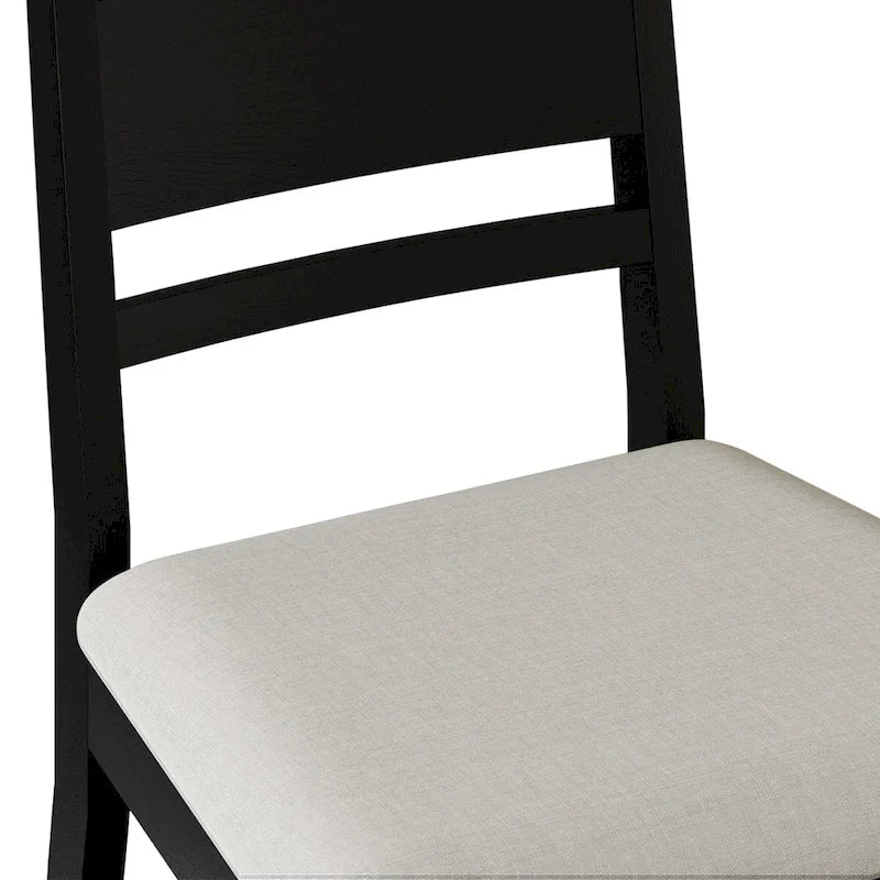 Chaises de salle à manger élégantes en bois (Lot de 2)