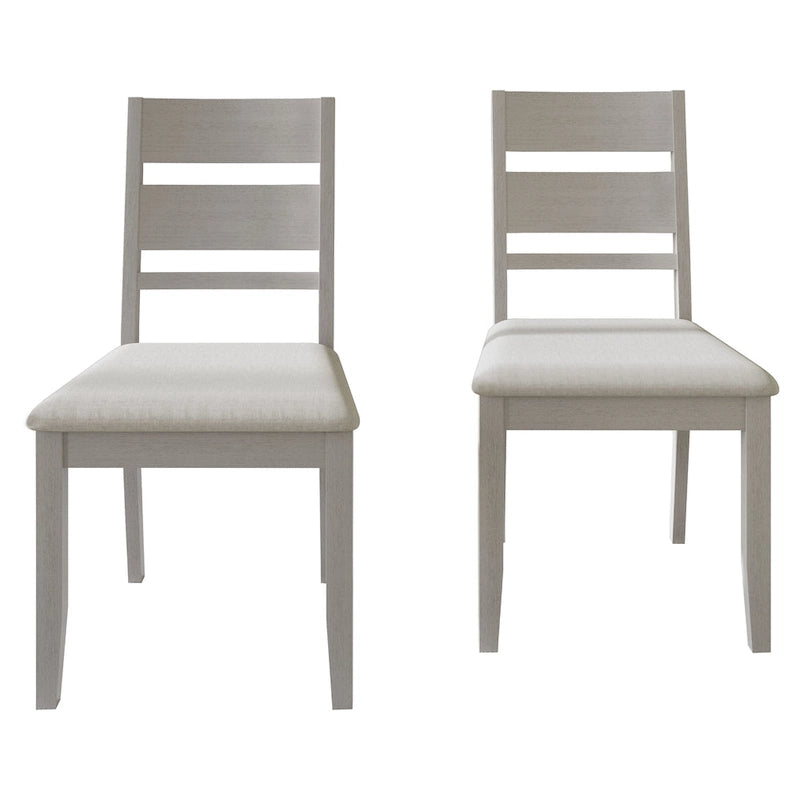 Chaises de salle à manger élégantes en bois (Lot de 2)
