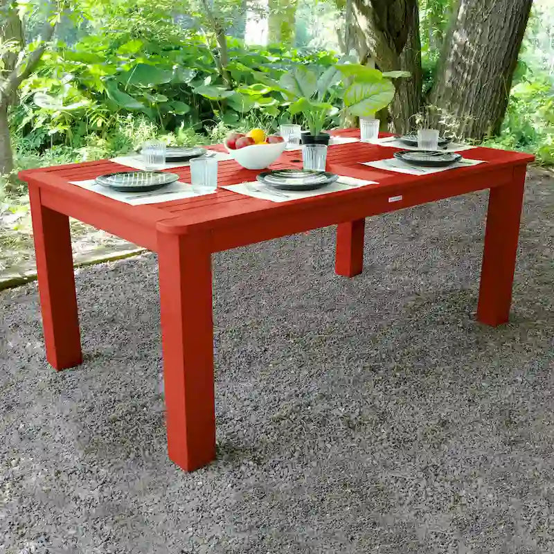 Table de salle à manger rectangulaire d'extérieur HIGHWOOD 42x72