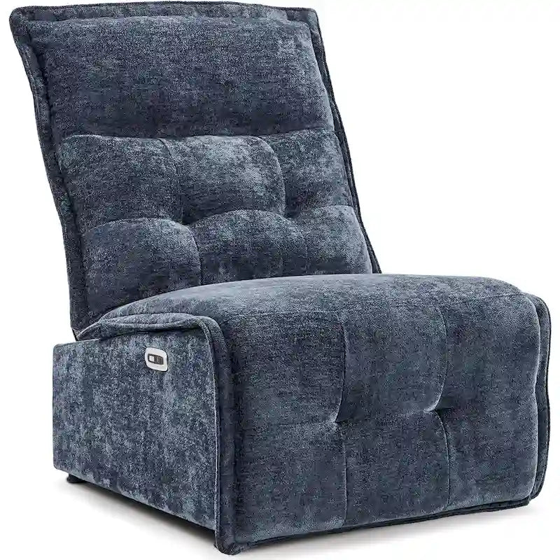 Fauteuil inclinable électrique sans accoudoirs avec ports USB, 3,5 po de dégagement mural, pour salon, ALR01