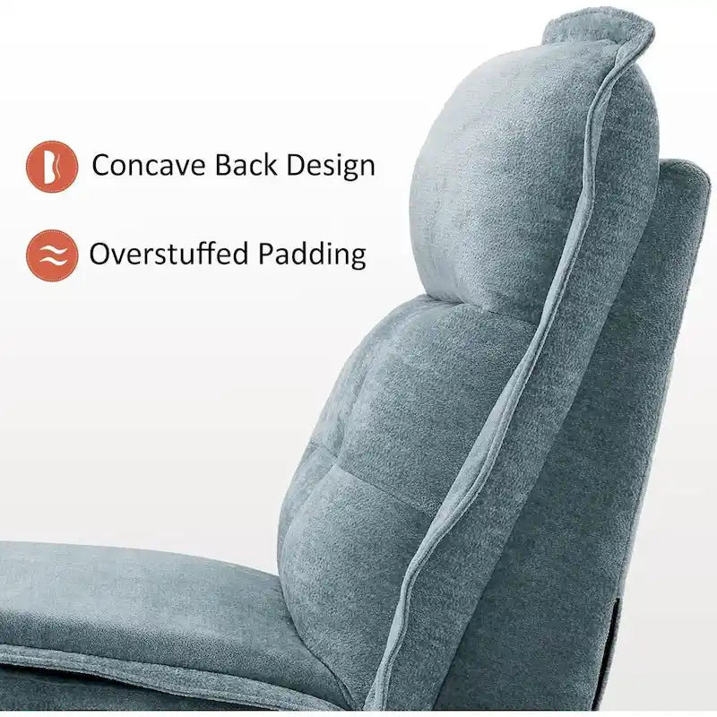 Fauteuil inclinable électrique sans accoudoirs avec ports USB, 3,5 po de dégagement mural, pour salon, ALR01