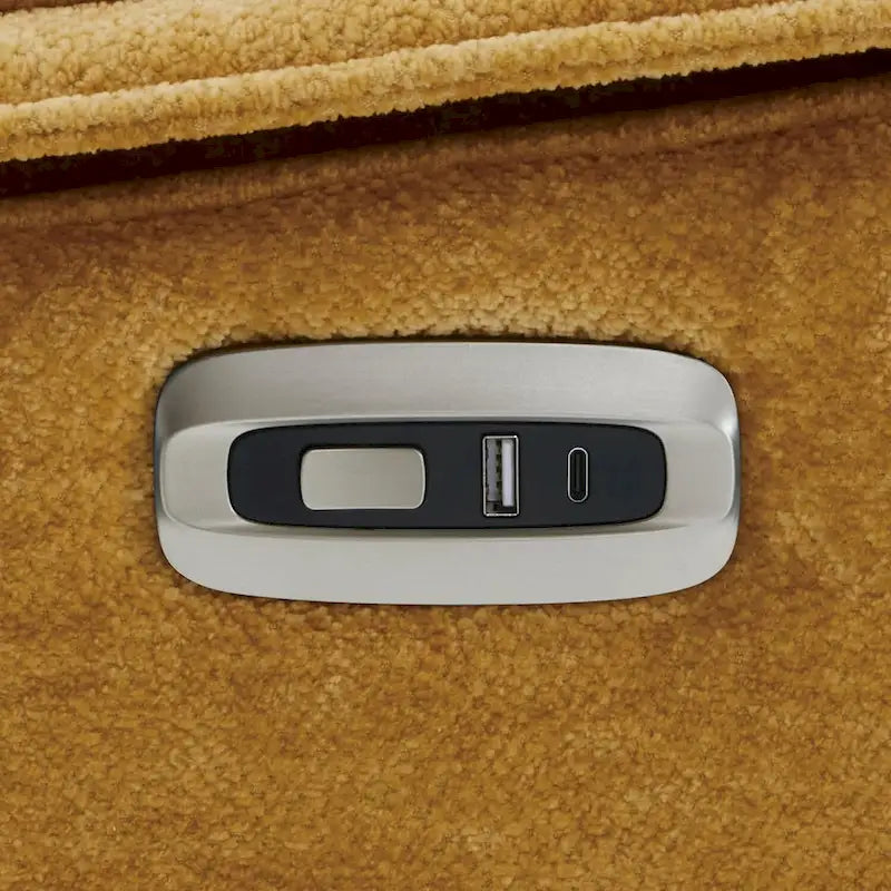 Fauteuil inclinable électrique sans accoudoirs avec ports USB, 3,5 po de dégagement mural, pour salon, ALR01