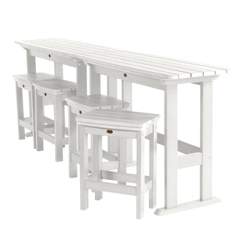 Ensemble de balcon d'extérieur 6 pièces Lehigh - Hauteur comptoir