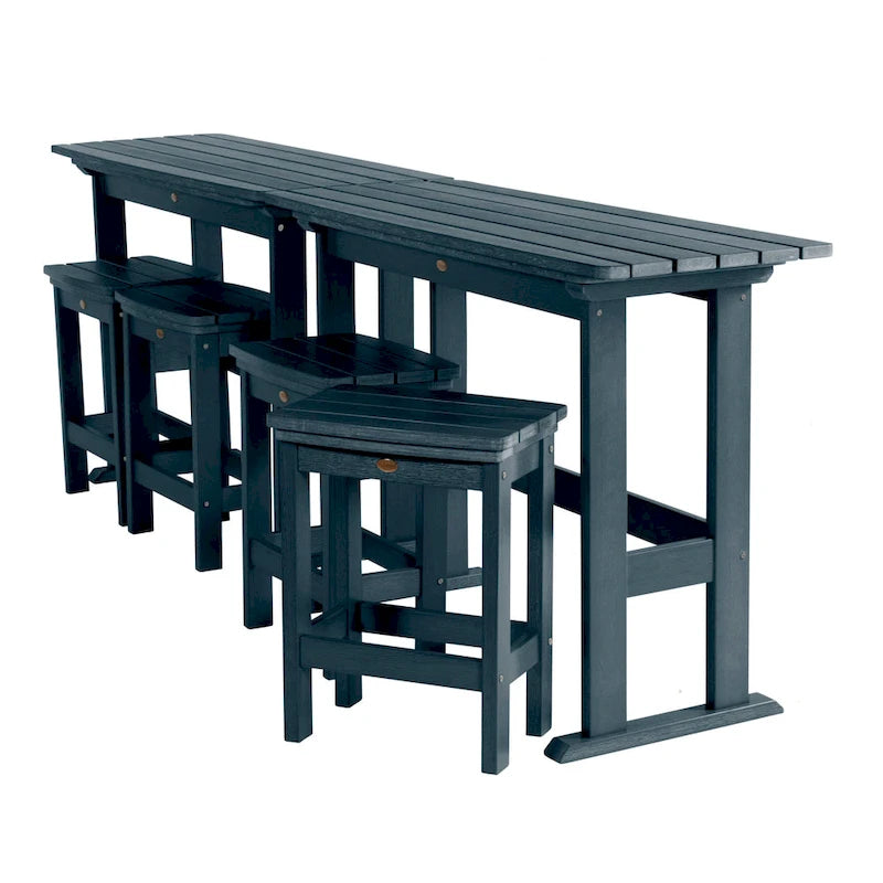 Ensemble de balcon d'extérieur 6 pièces Lehigh - Hauteur comptoir