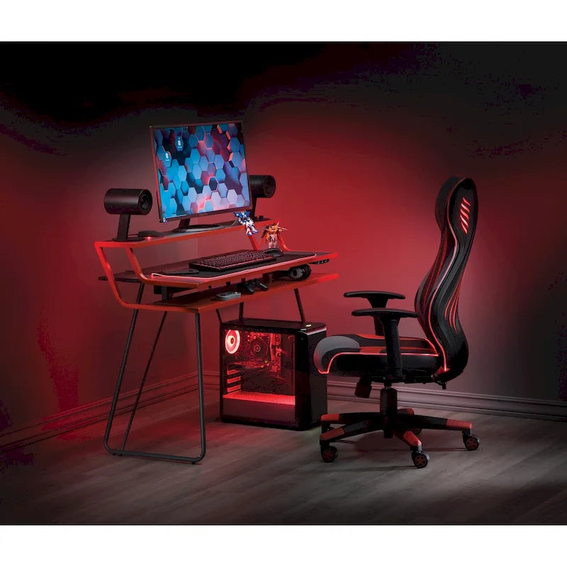 Bureau de jeu à niveau réglable