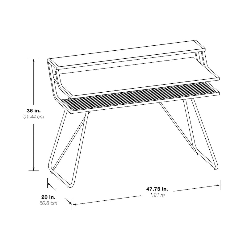 Bureau de jeu à niveau réglable