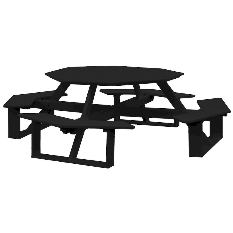 Table octogonale en Poly Lumber 54 places