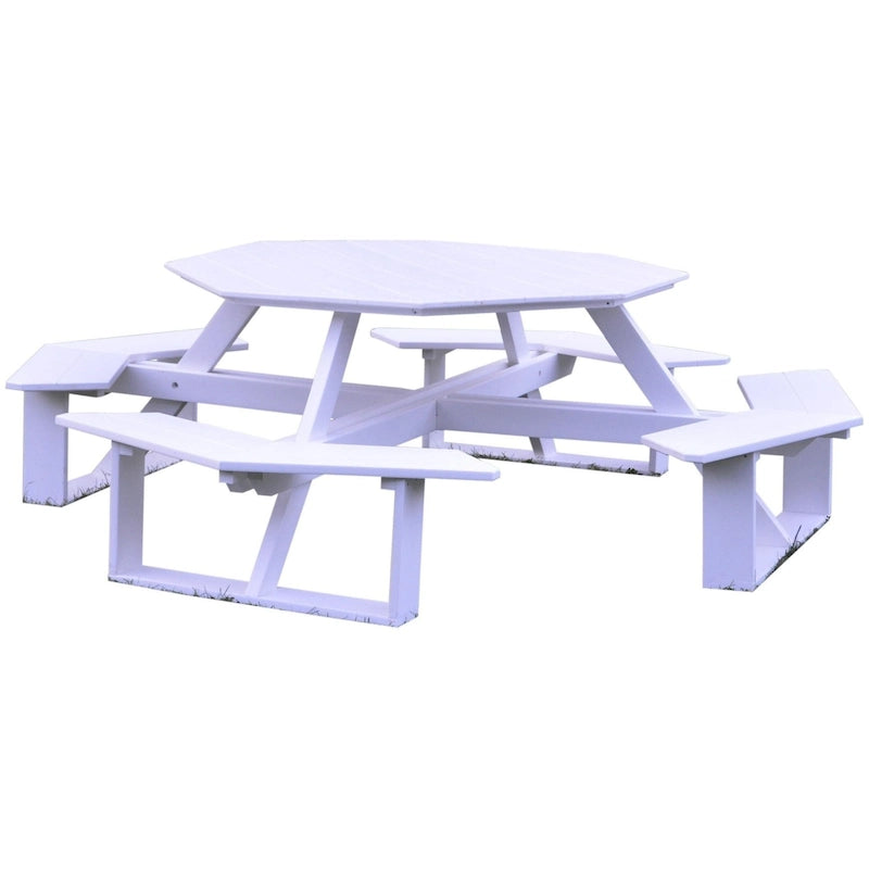 Table octogonale en Poly Lumber 54 places