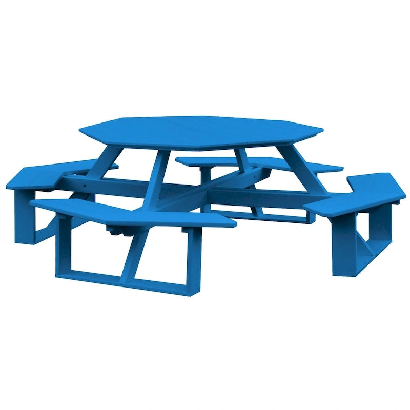 Table octogonale en Poly Lumber 54 places