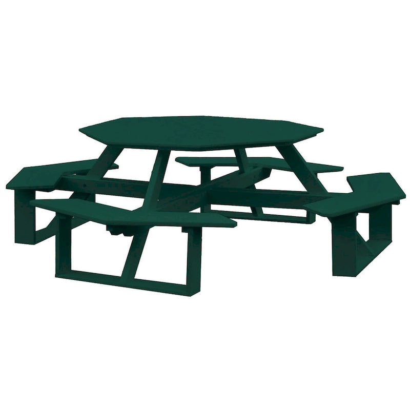 Table pique-nique octogonale 54 en Poly Lumber