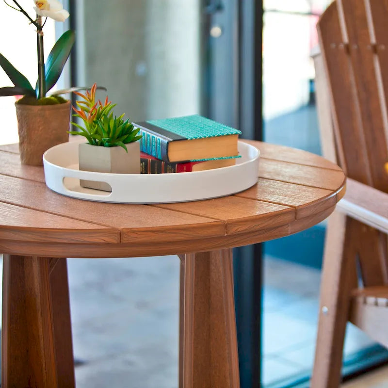 Table de balcon en plastique recyclé