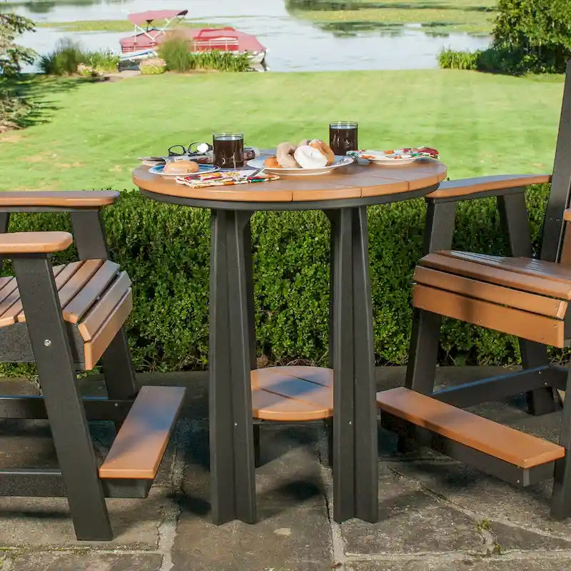 Table de balcon en plastique recyclé